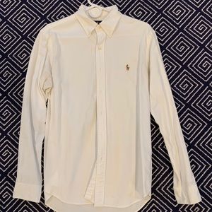 Ralph Lauren Oxford white, slim fit, large